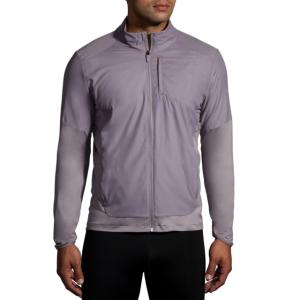 Brooks Fusion Hybrid Jacket - Men's, Frosted Lead, Extra Large, 211299580.040