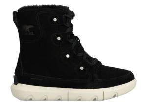 Sorel Explorer Next Joan Cozy Boots - Women's, Black/Moonstone, 9.5US, 2058881010-9.5