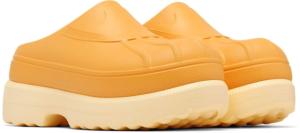 Sorel Caribou Clog Boot - Women's, Yellow Ray/Sea Salt, 8, 2048701-756-8
