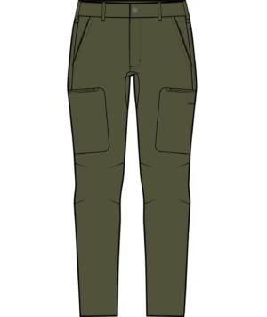Icebreaker Hike Pants - Women's, Loden, 30US, IB0A56MN06930
