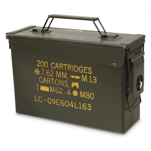 U.S. Military Surplus M19A1 .30 Caliber Ammo Can Like New 4480-88