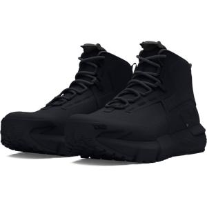 Under Armour Valsetz Mid Tactical Boots for Men - Black/Jet Gray - 10.5N 