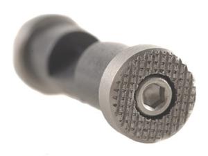Power Custom Ambidextrous Big Head Safety Ruger 10/22, 10/22 Magnum Blue with Stainless Steel Buttons - 347689