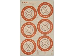National Target International Bench Rest Shooters Target IBS 300 YD Hunter Rifle Paper Package of 50 - 550770