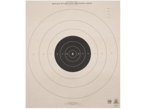 NRA Official Pistol Target B-6 50 Yard Slow Fire Tagboard Package of 100 - 853585