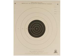 NRA Official Pistol Target B-4 20 Yard Slow Fire Paper Package of 100 - 924903