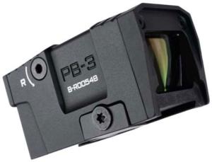 Lead & Steel Pandora Pb-3 Red Dot Reflex Sight, Black, PB-3R-BLK PB3RBLK