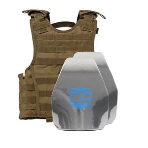 Caliber Armor AR550 III+ VISM Expert 8x10 Body Armor Package, PolyShield Spall Coating, Coyote Tan, 8 x 10, 19-VISM-0810-SPC-CT 198476772740