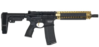 CNC Gunworks Daniel Defense MK18 5.56 NATO 10.3" Gold-Plated Handguard & Trigger, Limited Edition (Only 50 Produced) 198715418262
