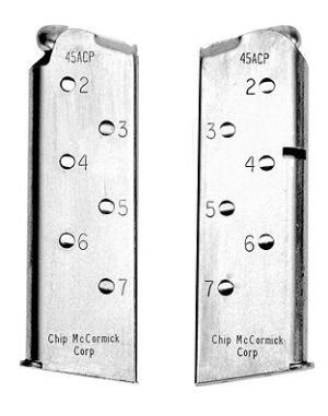 CM Products Match Grade, Compact, .45 ACP, 7 Round, Stainless, w/ Pad, M-MG-45CP7-P MMG45CP7P