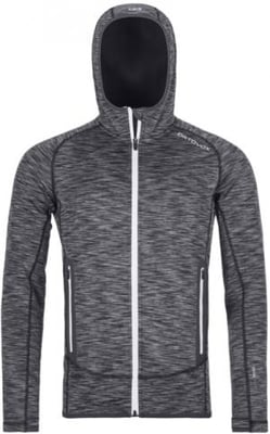 Ortovox Fleece Space Dyed Jacket - Mens, Black Raven Blend, Small, 8699400001