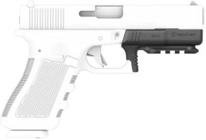 Recover Tactical Picatinny Rail Adapter for Glock 21 Gen 1/2, Black, GR21-01 290018561034