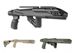 FAB Defense UAS-PRO Ruger 10/22 UAS Precision Stock Conversion Kit w/Handguard and Upper Rails, OD Green, fx-uaspr1022g 290105945723