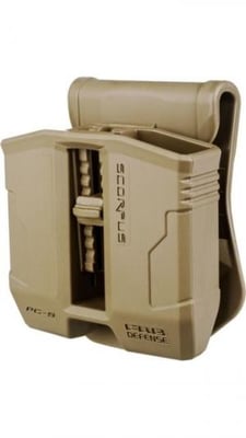 Scorpus Double Magazine Pouch, .45/10mm Single-Stack 1911 Steel Magazines, Flat Dark Earth, sc-ps1911t 290111580338