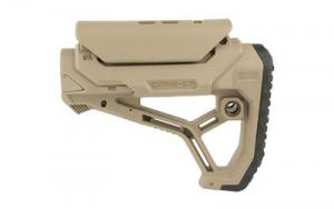 FAB DEF AR15 STOCK W/CHEEK REST TAN 290111581854