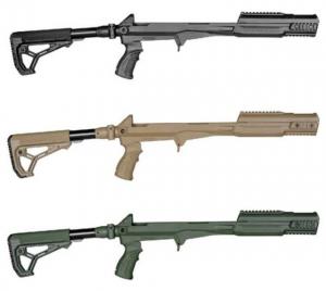 FAB Defense M4 SKS Complete Chassis System, w/ M4 Buttstock, FDE, fx-m4skst fxm4skst