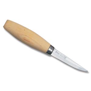 Mora of Sweden 106 Woodcarving Knife with Birch Wood Handle and HRC 61 Laminated Steel 3.25" Plain Edge Blade Model M-106-1630 316220016305
