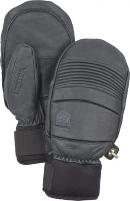 Hestra Leather Fall Line Mitt - Men's, Grey, 11, 31471-350-11