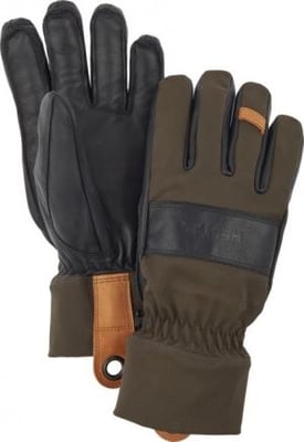 Hestra Highland Glove 5 Finger Glove - Unisex, Dark forest, 07, 31220-861-07