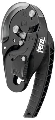 Petzl I'D Self-braking Descender, Black, Small, D020AA01