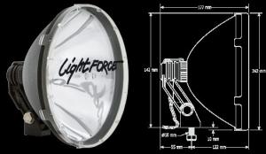 Lightforce Driving Light 240 RMDL High Mount 12V 100W, Twin Pack RMDL240T