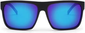 OTIS After Dark Sunglasses - Men's, Matte Black/Mirror Blue Polar, 59-15-135, 15-1904P