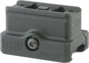 Spuhr Aimpoint Micro/CompM5 Mount H-38 mm/1.5in, W-90 g/3.2 oz, Black, QDM-2002 340150705312