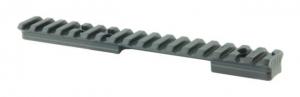 Spuhr Remington 700 Extended Scope Base, Short Action, 0 MOA, Black, R-7002 340150706319