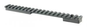 Spuhr Remington 700 Extended Scope Base, Long Action, 0 MOA, Black, R-7012 340150706333