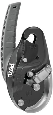 Petzl I'D Evac Self-braking Descender, Black, D020CA01
