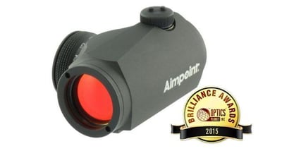 Aimpoint Micro H-1 2MOA Red Dot Weapon Sight LRP mount/39mm spacer in box 200158 350004384464