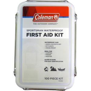 Coleman Sportsman Waterproof First Aid Kit 100 Piece 7609