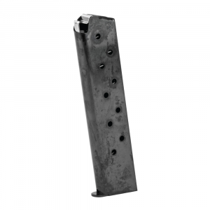 Mec-Gar 1911 .45 ACP 10 Round Magazine - Black Black: MGCG4510B | Stainless: M