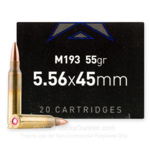 5.56x45 - 55 Grain FMJ M193 - Igman - 1000 Rounds IGM193-CASE