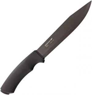 Mora Bushcraft Pathfinder Black Fixed Blade Knife, 6.75in, Carbon Steel, M-12355 391846015451