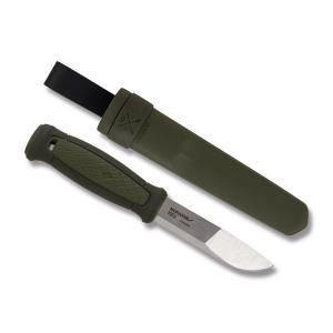 MORAKNIV Kansbol OD Green Polyamide Handles Stainless Steel Drop Point Blade 391846017516