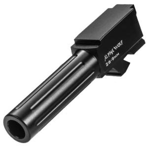 Lone Wolf AlphaWolf Barrel Fits Glock   26 9mm Luger Stainless Black AW-26N AW-26N