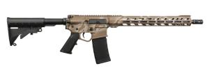 Wise Arms 5.56 W/ 15'' M-Lok Rail 16" Barrel FDE Tiger Stripe 16556FDETS