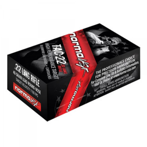 Norma Tac and Match Tac .22 Long Rifle 40gr Ammo (50 per Box) 2425092 2425092