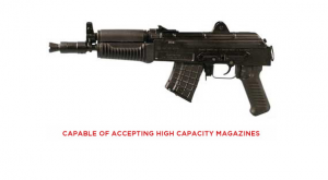 Arsenal SAM7K AK Pistol Black 7.62 X 39 10.5-inch 10Rd