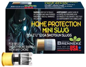 Brenneke SL122MS Home Protection Mini Slug 12Gauge Slug Shot 10 Per Box25 Case