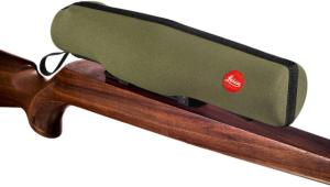 Leica Neopren Cover for Rifle Scopes, Olive Green, Large, 59025