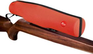 Leica Neopren Cover for Rifle Scopes, Juicy Orange, Medium, 59028