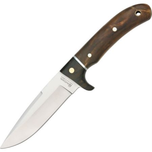 Boker Magnum 02GL683 Elk Hunter Stainless Blade with  Brown Wood Handle 4045011042027