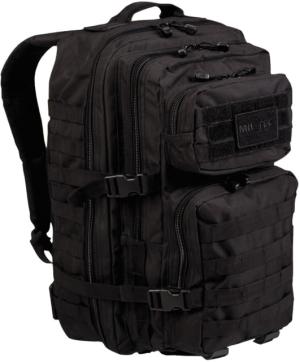 MIL-TEC Assault Backpack, Black, 36L, 14002202