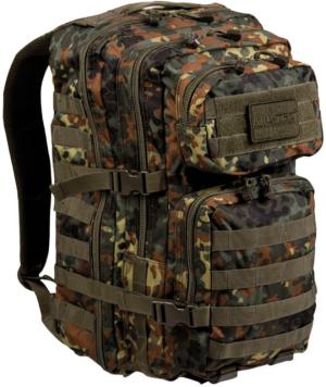 MIL-TEC Assault Backpack, Flecktarn Camo, 36L, 14002221