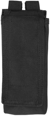 MIL-TEC AK-47 Double Magazine Pouch, Black, 2.75 x 2.75 x 7.5, 13496702