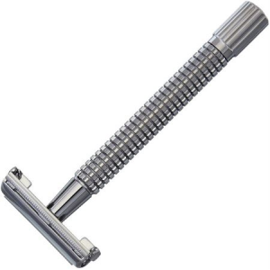 Razolution 85329 Twin Top Butterfly Razor with Black Chrome Finish Stainless Construction