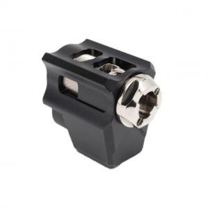 Tyrant Designs T-Comp Glock Gen 4 Compensator, Black/Nickel, TD-TCOMP4 426848612251