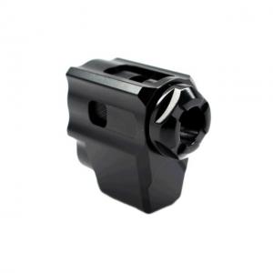 Tyrant Designs T-Comp Glock 43 Compensator, Black/Black, TD-G43COMP-BLK/BLK 426848612381